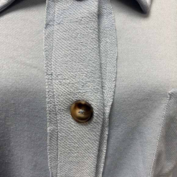 NWT Kensie Blue Fog Collared Button-Up Shirt 2X - Picture 2 of 11